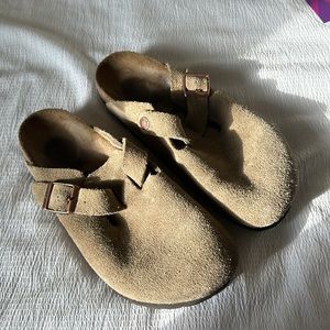 Birkenstock Boston Clog Taupe